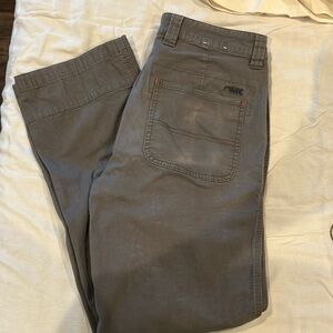 Men’s Mountain Khakis 30 x 30 dark gray